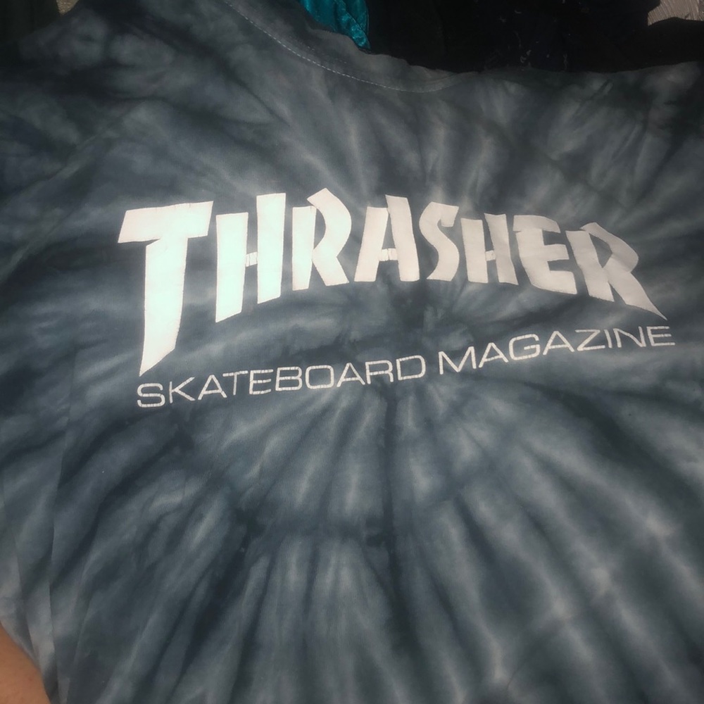 THRASHER SHIRT TIE - DYE